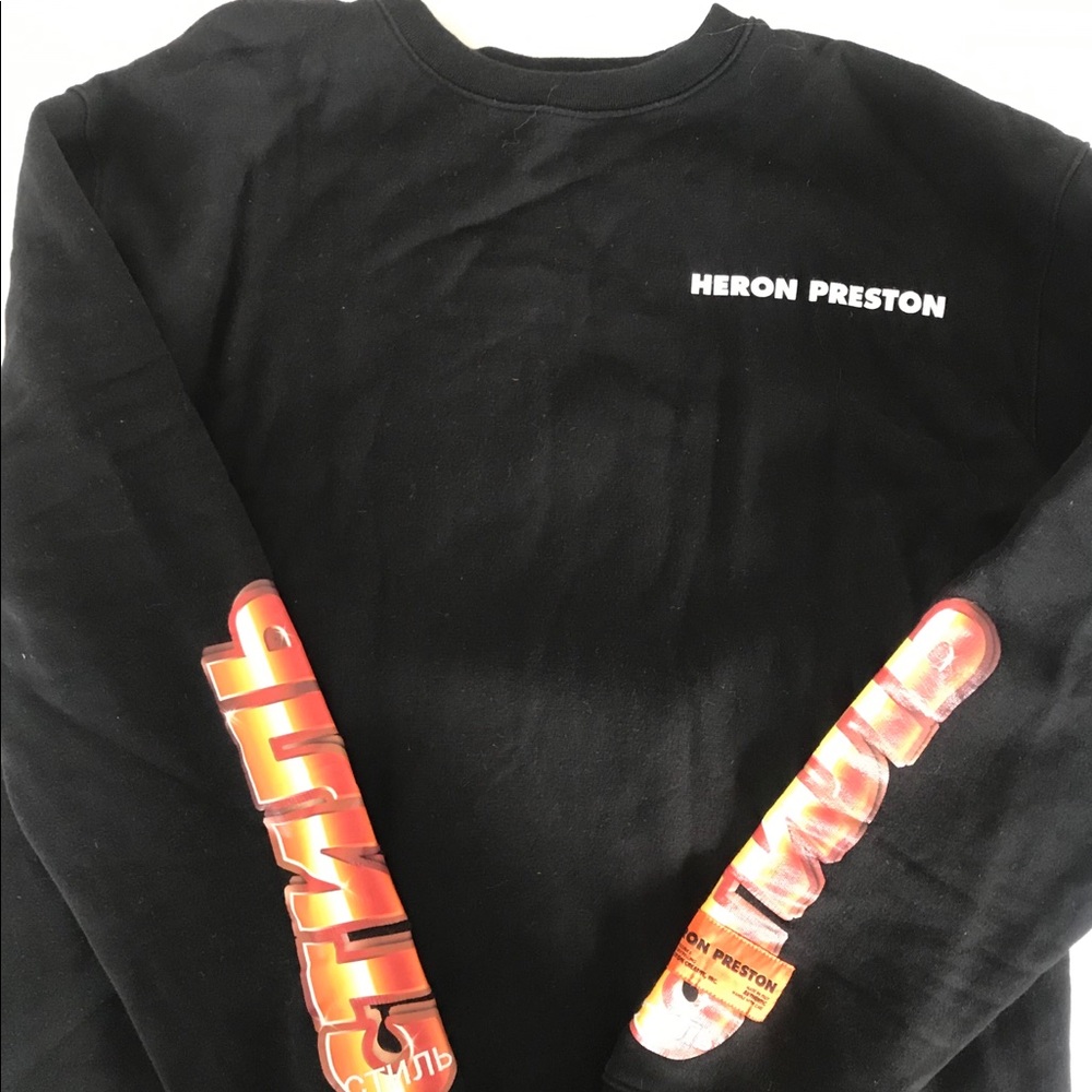 Heron Preston luxury unisex sweatshirt
